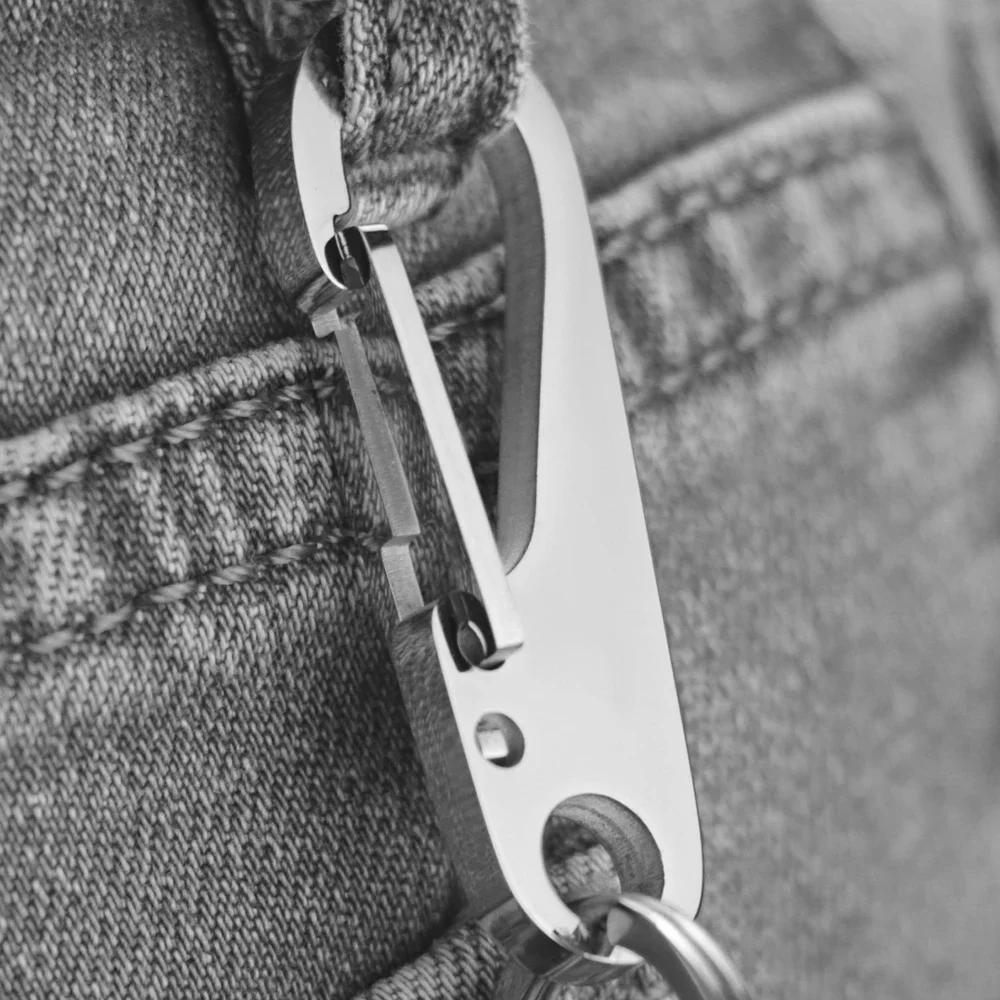 304 roestvrijstalen sleutelhan - Initial Ring Custom recensie en prijs