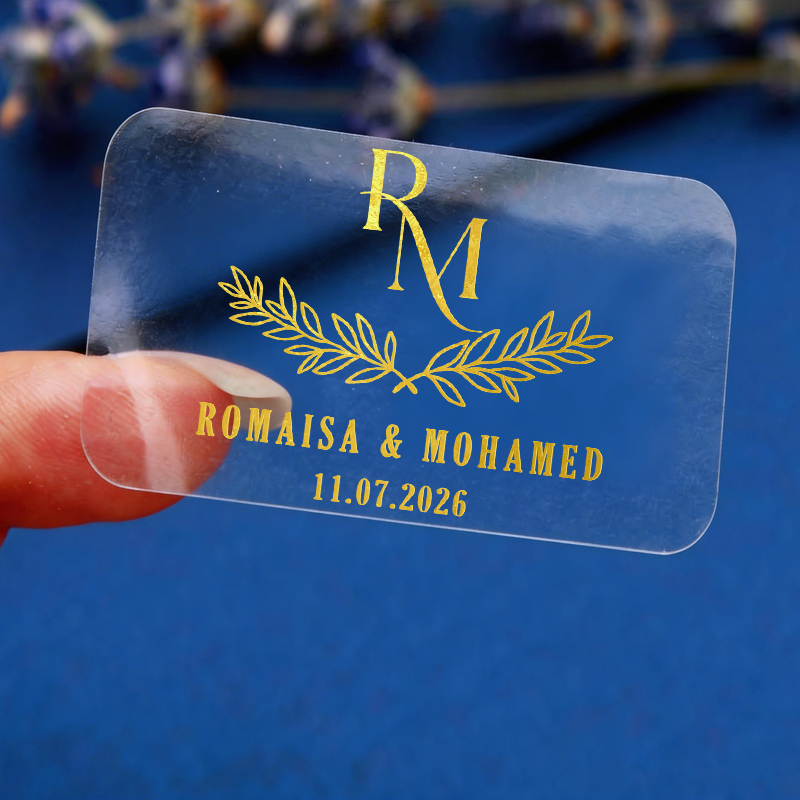 50 stuks gepersonaliseerde tro - Personalised Candle Label recensie en prijs