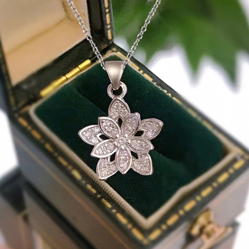 925 sterling zilveren bloem ke - Birth Flower Necklace recensie en prijs