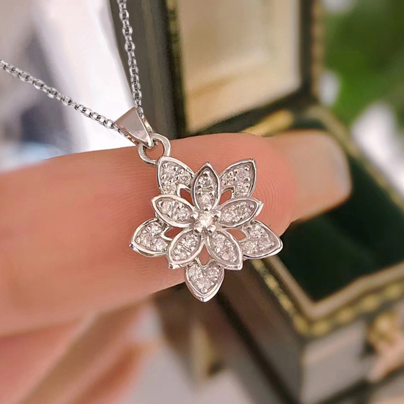 925 sterling zilveren bloem ke - Birth Flower Necklace recensie en prijs