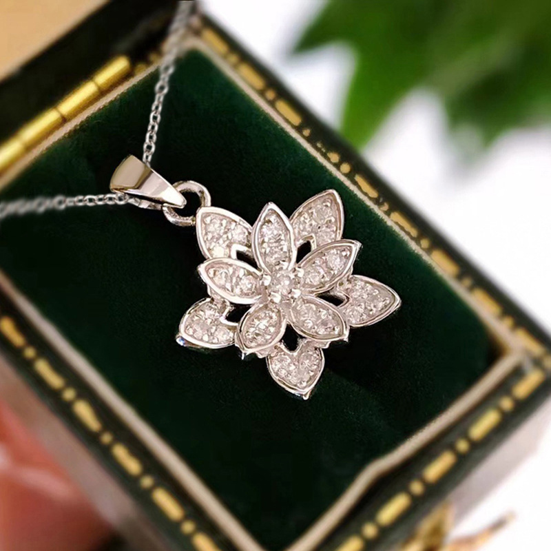 925 sterling zilveren bloem ke - Birth Flower Necklace recensie en prijs