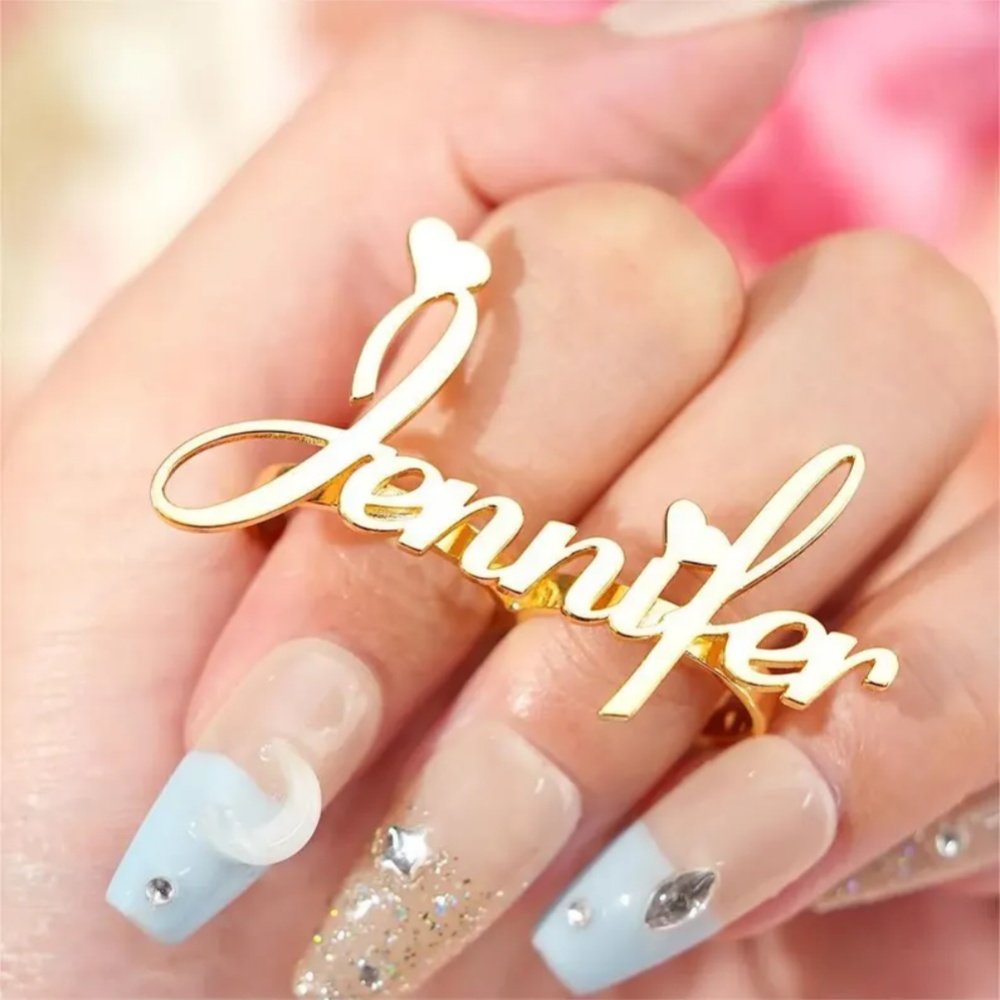 LeeChee Gepersonaliseerde Ring - Initial Ring Custom recensie en prijs
