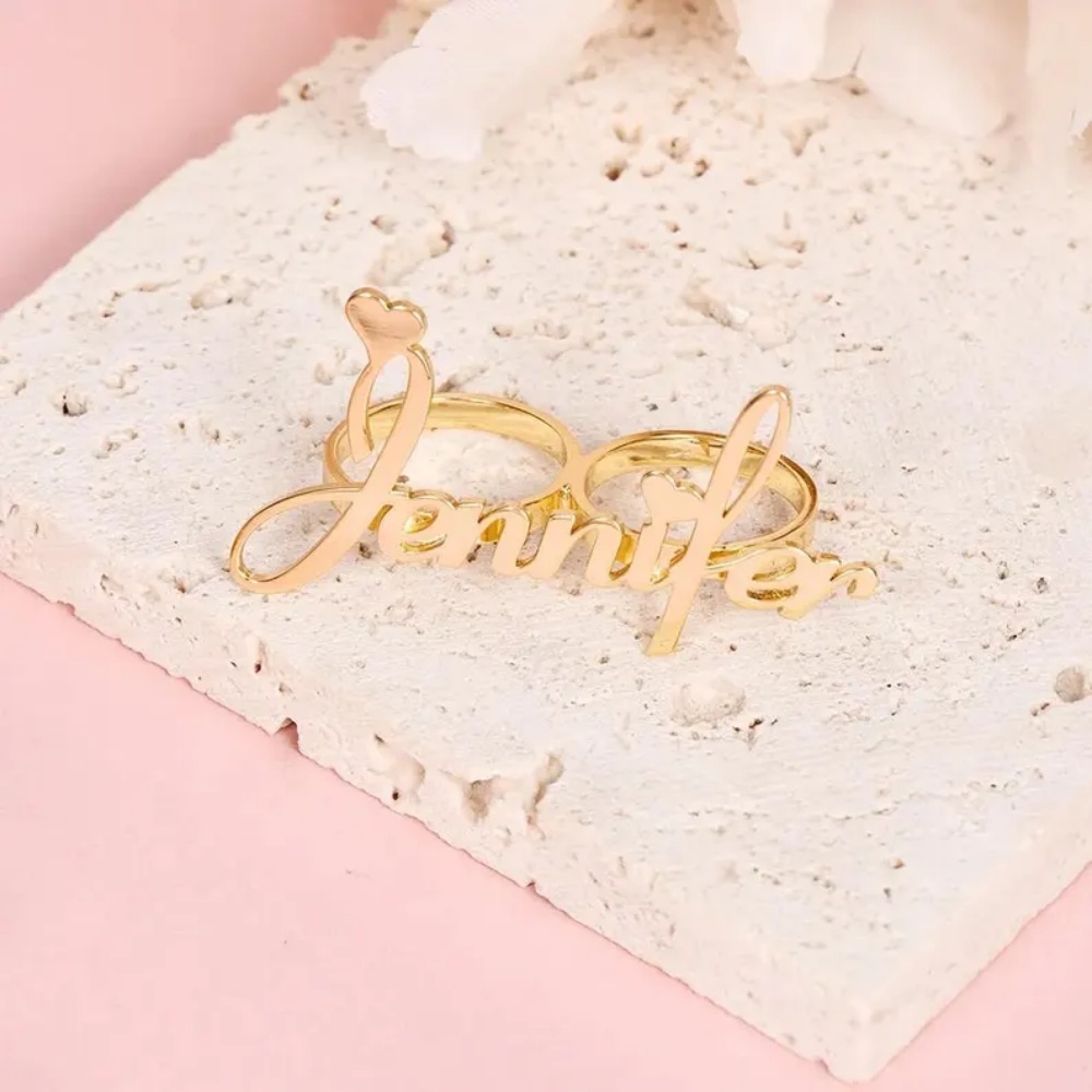 LeeChee Gepersonaliseerde Ring - Initial Ring Custom recensie en prijs